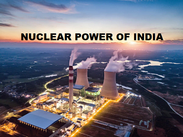 Nuclear Power Plant Map Of India
