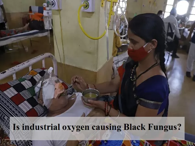 Role of industrial oxygen behind the COVID-induced Black Fungus