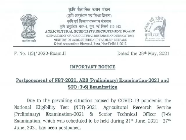 ASRB Combined Prelims Exam 2021
