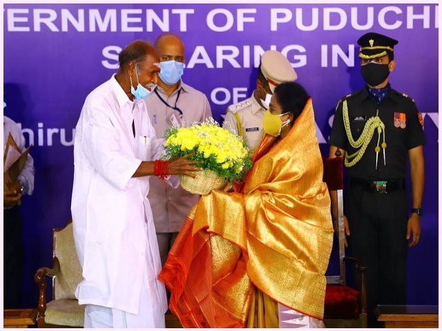 N. Rangasamy Biography: AINRC Chief took oath as the CM of Puducherry for the fourth time