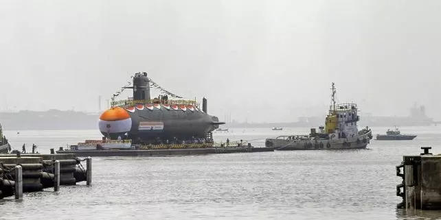 Indian Navy Take Delivery of Fourth Scorpene submarine Vela 