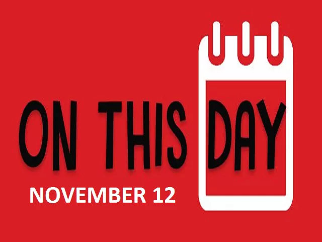 On this Day, November 12