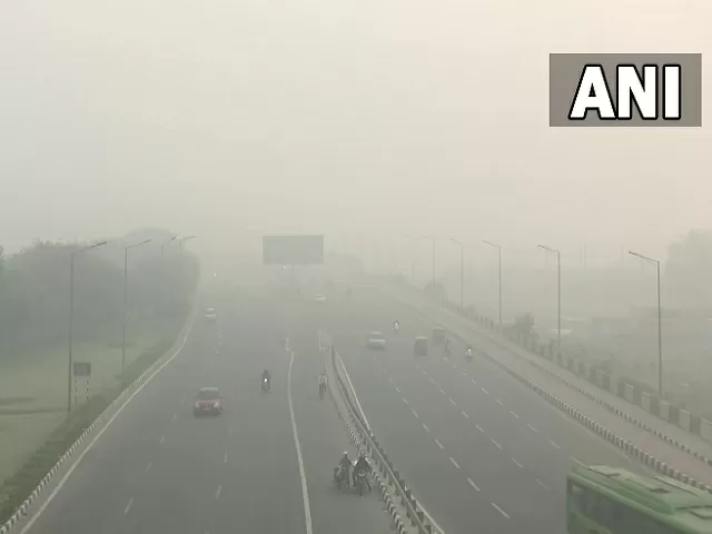 Delhi Air Pollution, Source: ANI