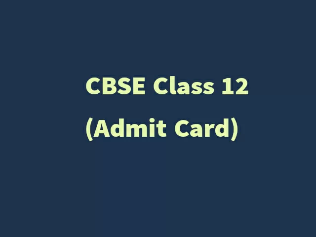 Cbse Term 1 Admit Card 2021 22 Class 12 Released Check How To Download And Also Get Direct 5307