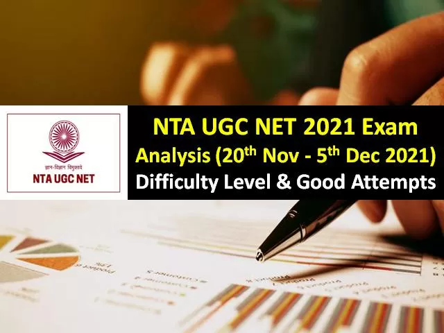 NTA UGC NET 2021 Exam Analysis (20th Nov To 5th Dec All Shifts): Paper ...