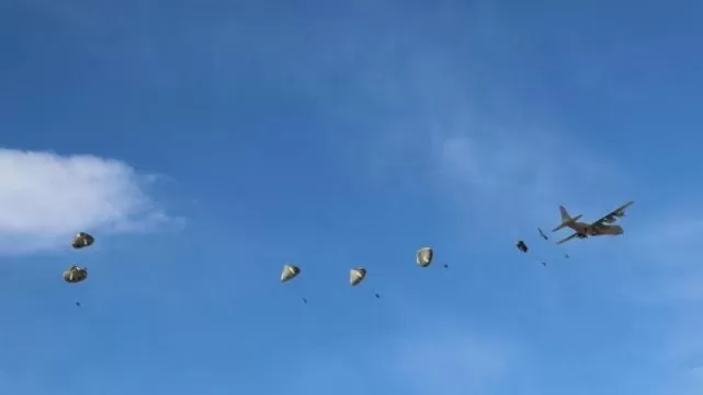 Army conducts first-ever airborne drill in Eastern Ladakh