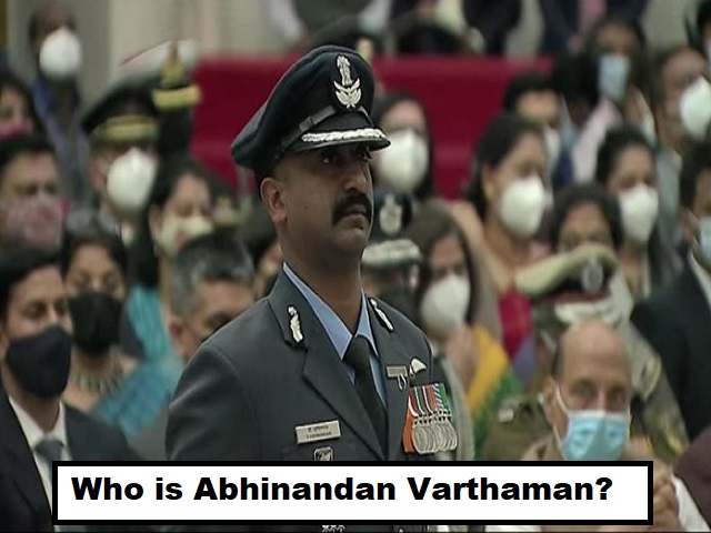 Gallantry Award 2021: Who is Abhinandan Varthaman & Why Is He Being ...