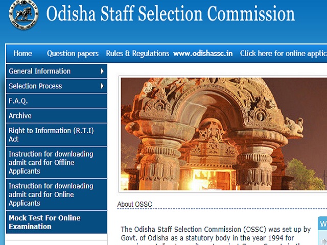 OSSC Mains Admit Card 2021 Released for Sub-Inspector Posts @ossc.gov ...