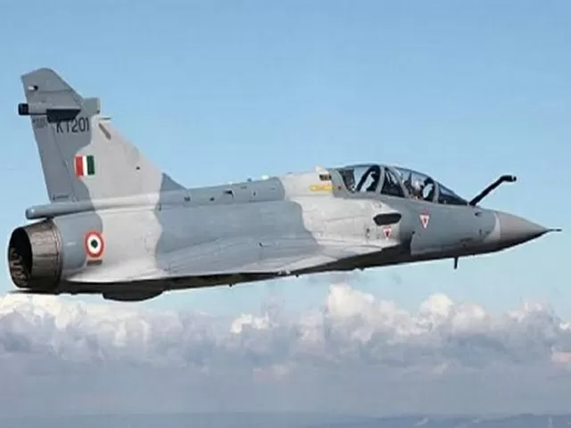 IAF receives two Mirage 2000 fighters from France; Image: ANI