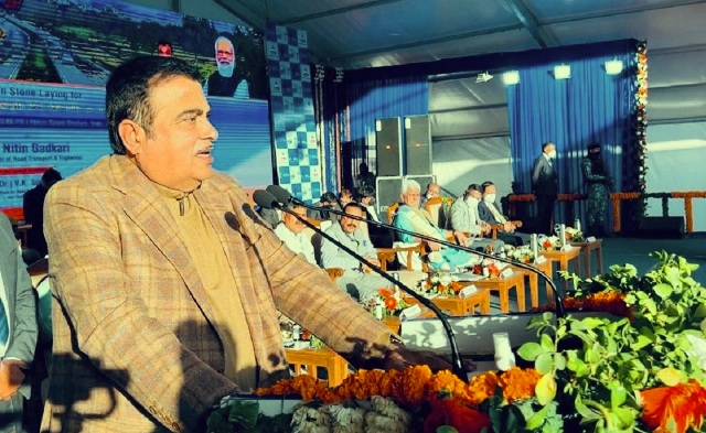 Nitin Gadkari inaugurates key highway projects in Jammu and Kashmir