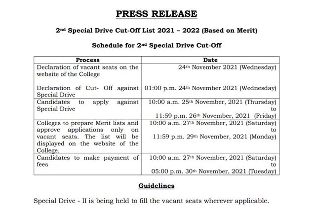DU 2nd Special Drive Cut off