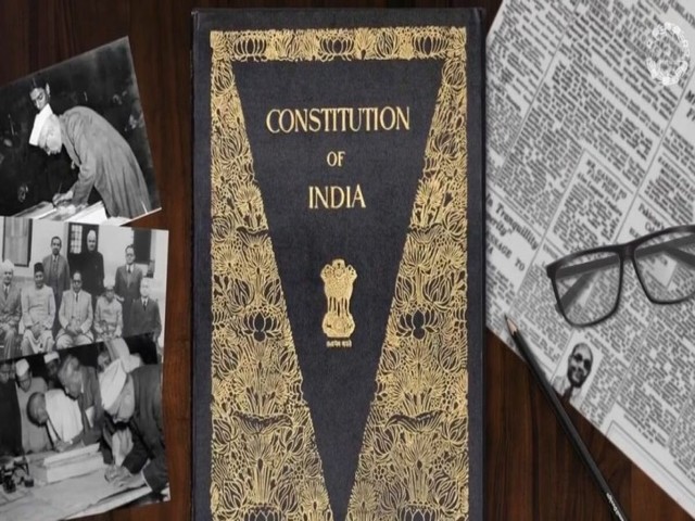 Constitution Day 2021 Qui: The Constitution of India: Image: PTI