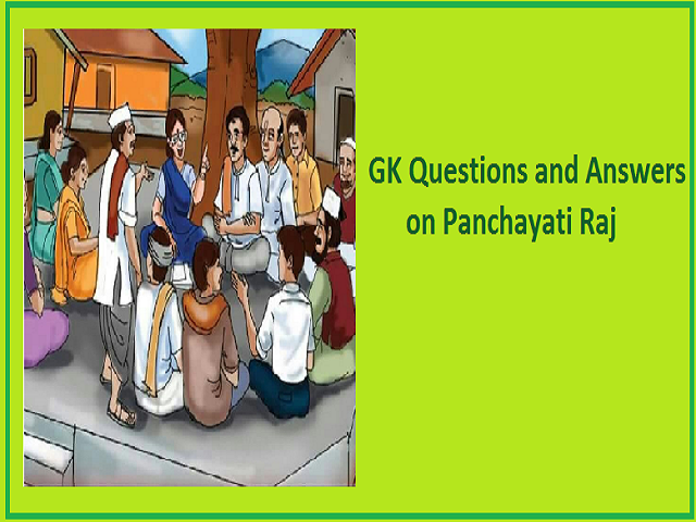 GK Questions and Answers on Panchayati Raj