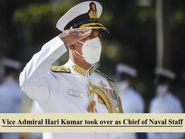 Vice Admiral R. Hari Kumar took over as new Chief of Naval Staff: 11 key facts to know 