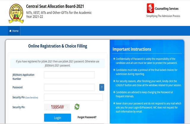 CSAB Counselling 2021: Registration for Special Round 1 to End today ...