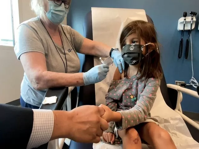 Pfizer COVID-19 vaccine for children ages 5 to 11, Source: Reuters