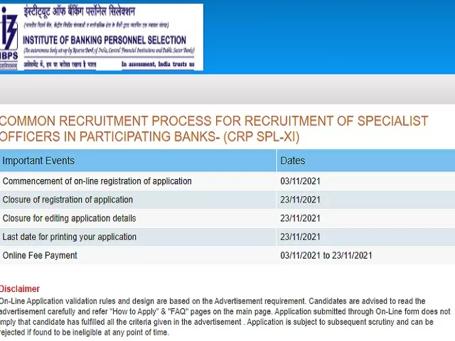 IBPS SO 2021