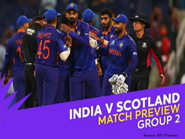 India vs Scotland live streaming, Source: ICC/ Twitter