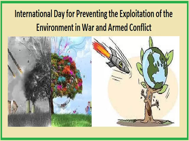 International Day For Preventing The Exploitation Of The Environment In