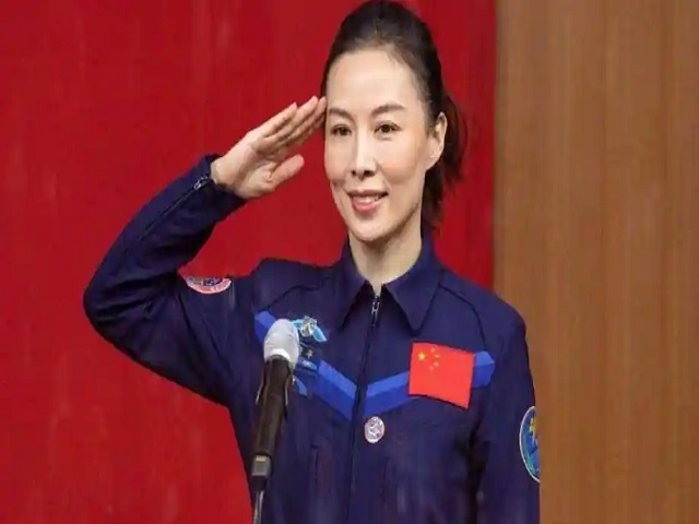 Astronaut Wang Yaping, first Chinese woman to walk in space; Source: AFP