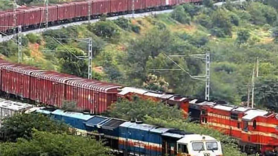 Railways launch two long haul freight trains Trishul and Garuda