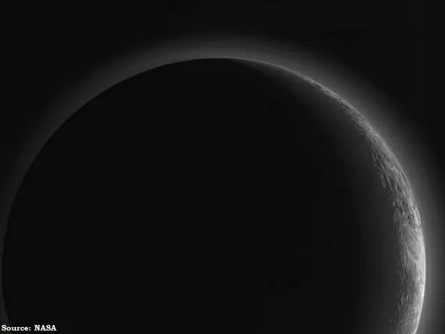 Pluto’s atmosphere is disappearing; Source: NASA
