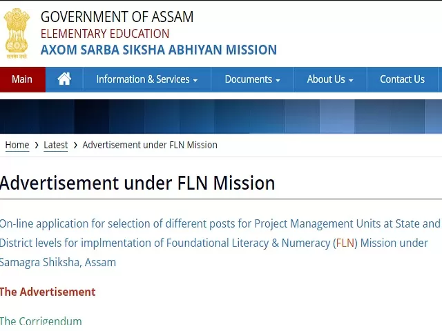 Apply Online Now for SSA Assam Recruitment 2021 for 97 Data Analyst