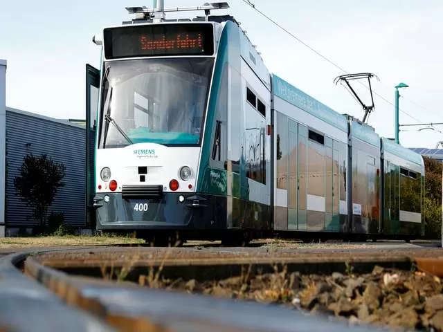 World's first autonomous tram, Germany, Source: Reuters