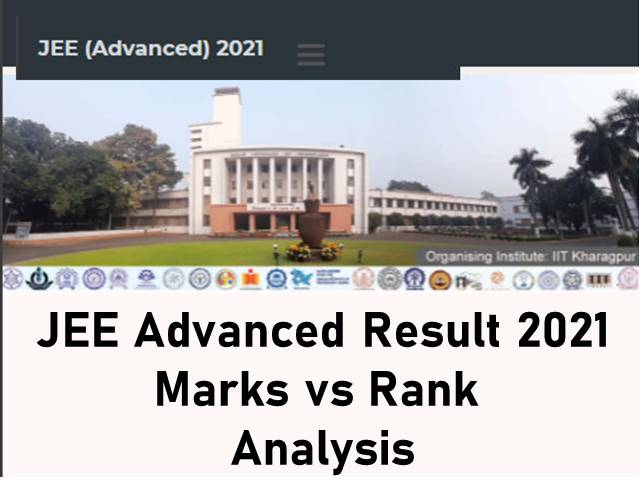 JEE Advanced Marks vs Rank Analysis