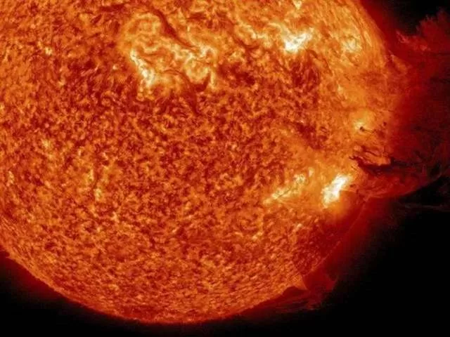 Solar storm, Source: Reuters
