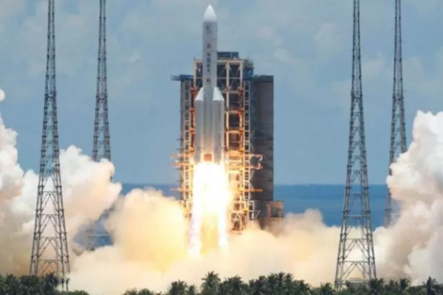 Chinese astronauts on six-month mission enter space station after launch