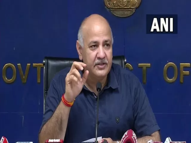 Delhi Deputy Chief Minister Manish Sisodia, Source: ANI