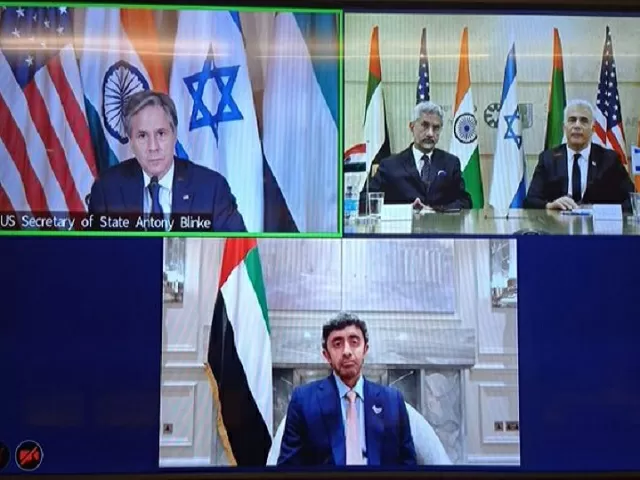Fruitful meeting, says EAM Jaishankar after meet with counterparts from US, Israel & UAE