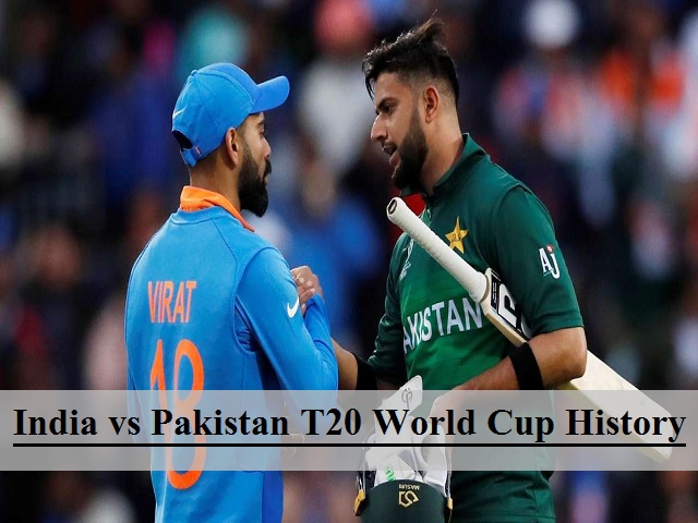 Geneeskunde terug Nuttig India vs Pakistan T20 World Cup History: A look at the head-to-head records  between the two arch-rivals