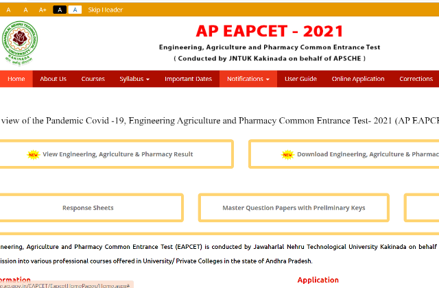 AP EAPCET 2021 Counselling Dates