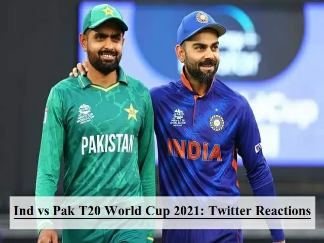 India vs Pakistan T20 World Cup 2021: Here's how Twitter reacted