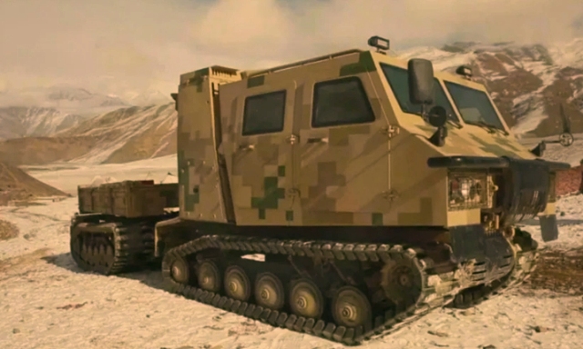 China’s PLA deploys new type of all-terrain vehicle on border with India