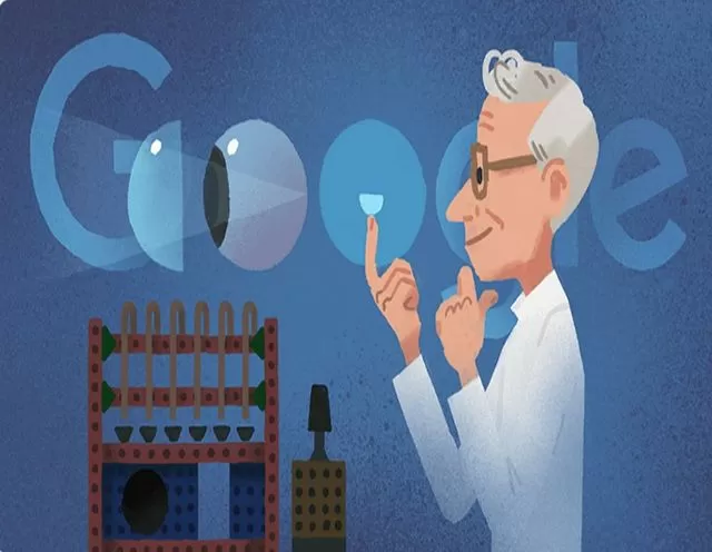 Google honours Otto Wichterle, the inventor of contact lens, with a doodle