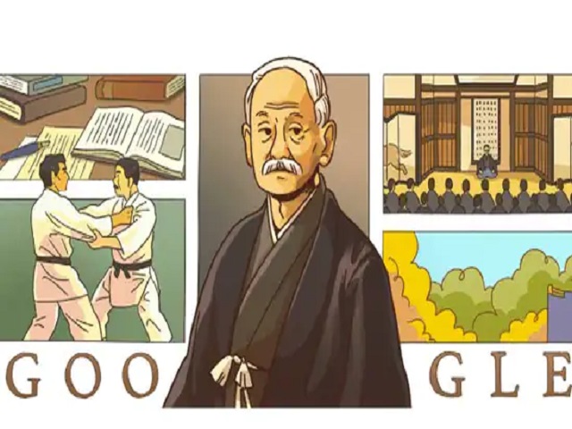 Google Doodle ‘Father of Judo’ Kano Jigoro, Source: Google Doodle