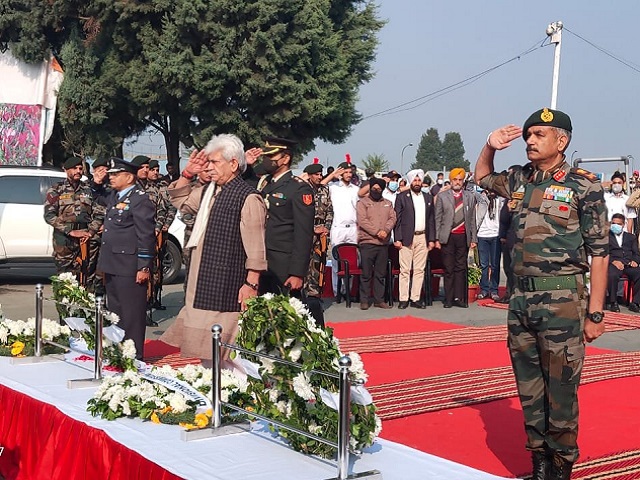 Saviours of Kashmir war memorial unveiled by J&K Lt Governor Manoj Sinha
