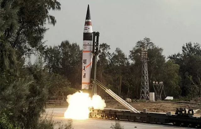 Strategic Forces Command conducts Agni V trial, hits target 5,000 km away