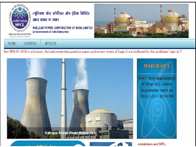 NPCIL Apprentice Recruitment 2021 