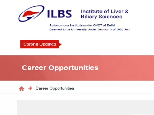 ILBS Recruitment 2021
