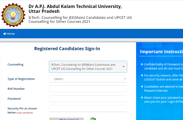 UPCET BTech Counselling 2021 Choice Filling Begins At Upcet.admissions ...