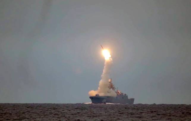 Russia test-fires new hypersonic missile from submarine