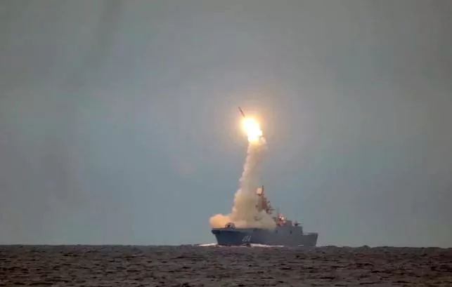 Russia test-fires new hypersonic missile from submarine