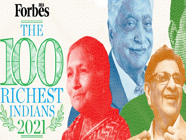 Forbes India Rich List 2021: Mukesh Ambani to Gautam Adani to Cyrus  Poonawalla, top 100 richest Indians 2021 full list