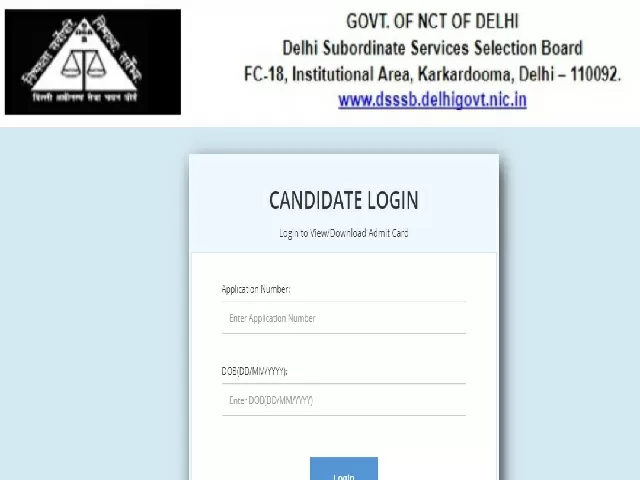 DSSSB TGT Answer Key 2021