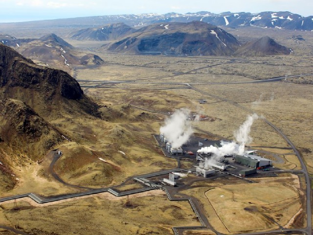 Carbon capture plant in Iceland