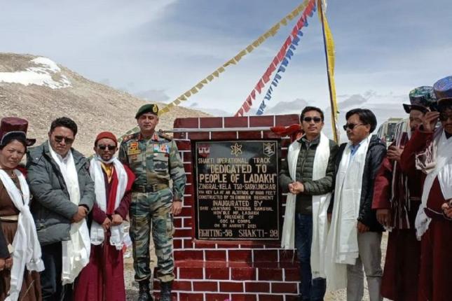 World's highest motorable road at 18,600 ft inaugurated in Ladakh